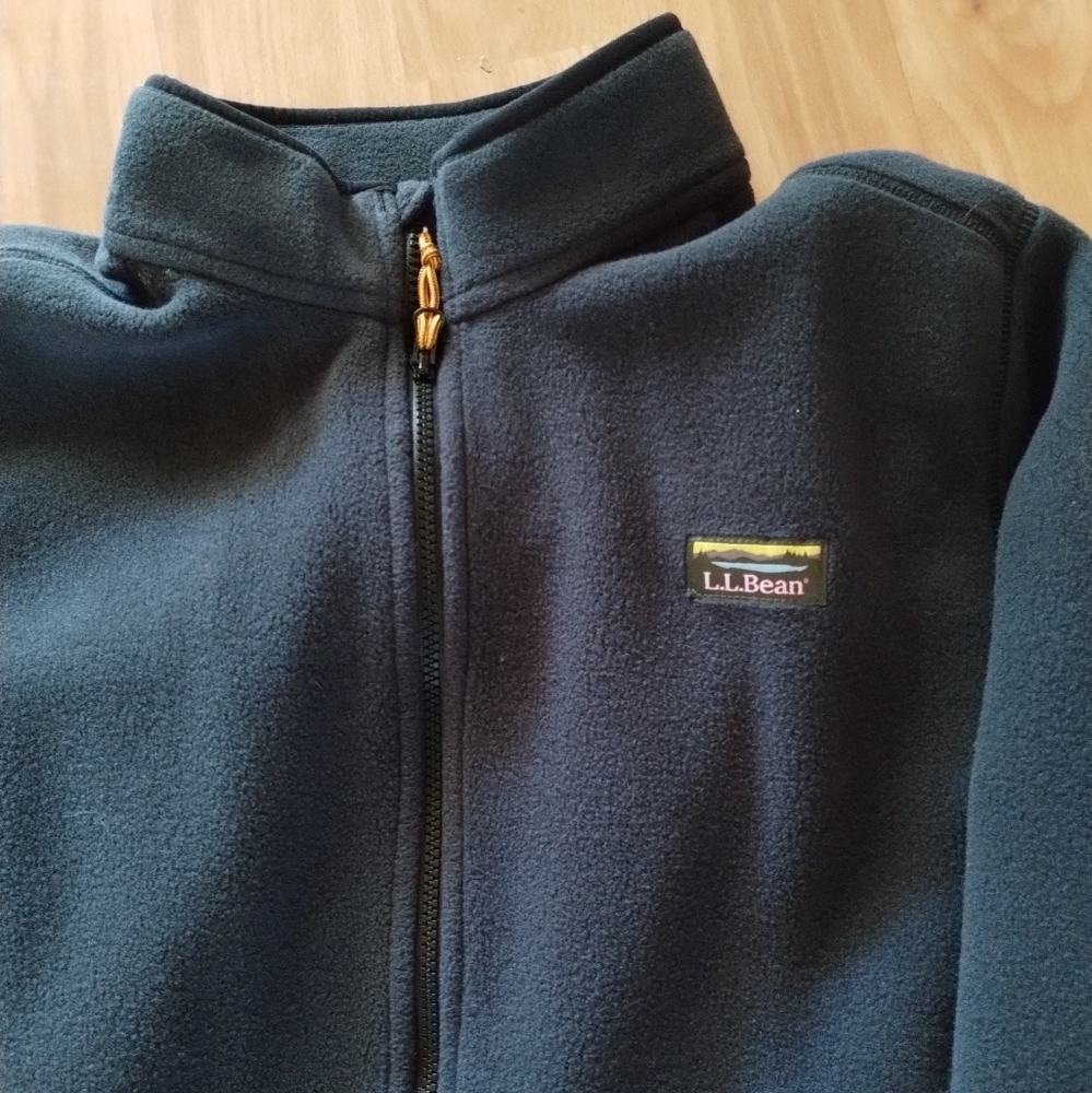 LL Bean fleece Jacket....XL....Mens....Like New!